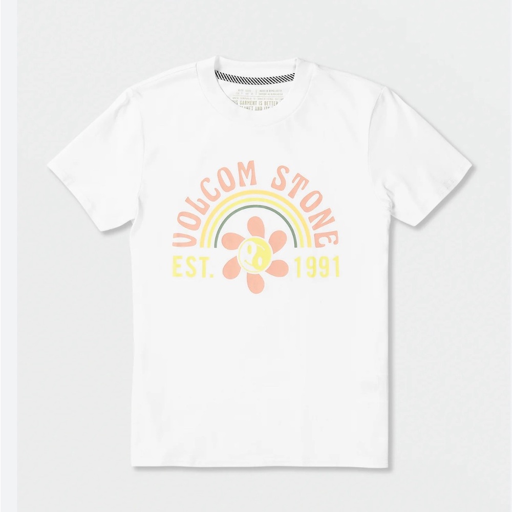 Volcom Cream Graphic T-Shirt new